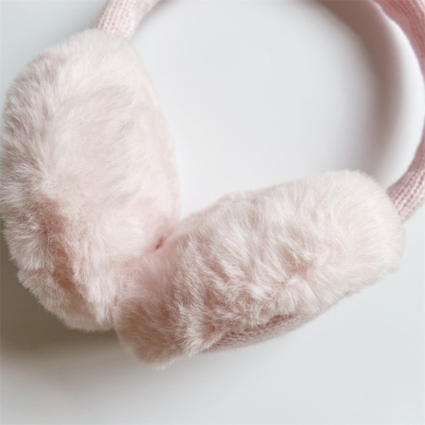 Plush 3.5mm Wired Kids Headphones ear headphone kids winter 