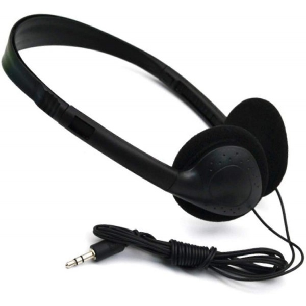 Classroom Headphones-Bulk 10-Pack Student On Ear Comfy Swivel Earphones for Library School Kids headphone 