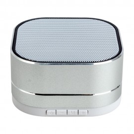 Christmas Gift Portable Colorful LED Aluminium Alloy Mini Wireless TWS Bluetooth Speaker